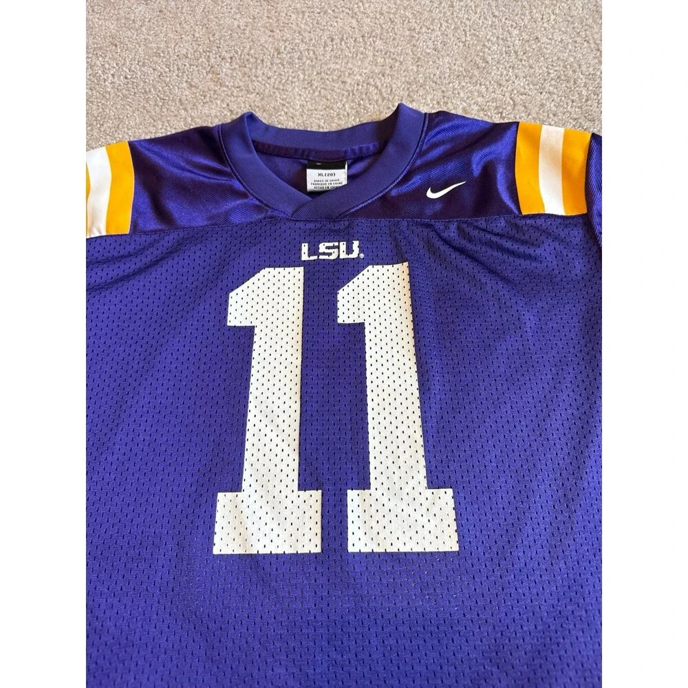 Youth LSU Tigers Nike Football Jersey Size XL